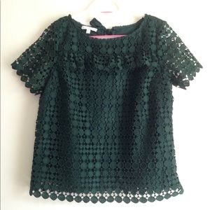 Talbots's RSVP green blouse